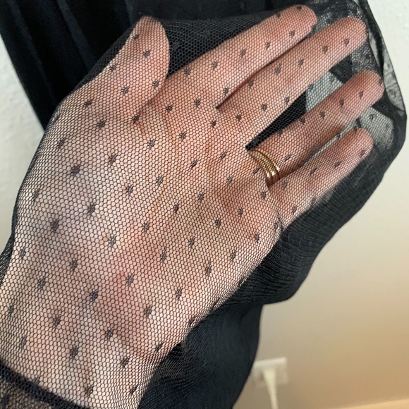 Ralph Lauren Black Slip Midi Dress Size Small - Picture 7 of 7